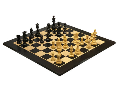 4" British Anegre Chess Set Combination - CHESSMAZE STORE UK