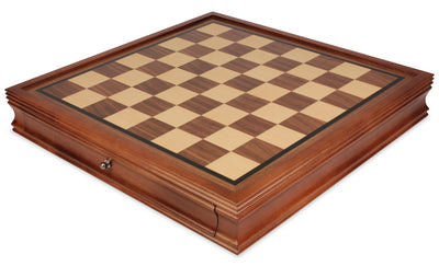 20" Drawer Chess Board & 3.75" Classic Acacia Chess Pieces -  CHESSMAZE STORE UK 