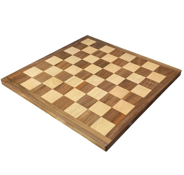 Handmade Acacia and Boxwood Chess Board 20 Inch – Chessmaze